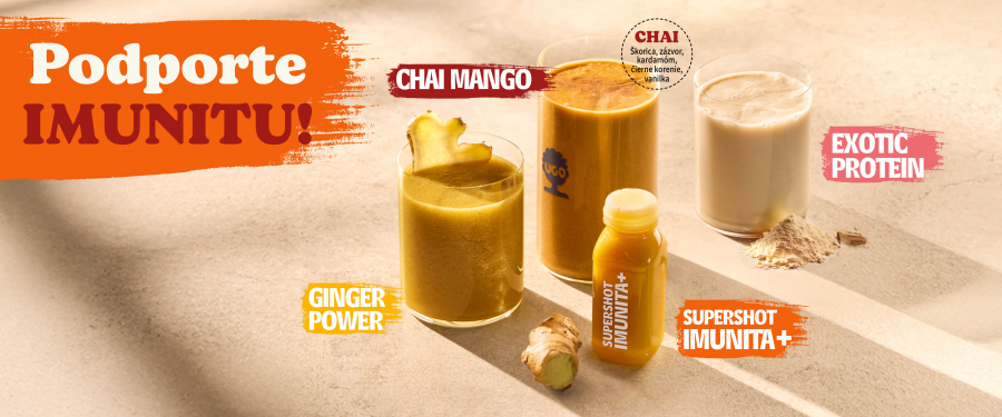 Podporte imunitu s UGO jesennými drinkami